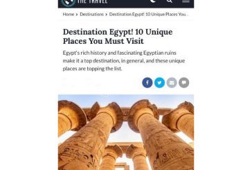  موقع The Travel يبزر 10 أماكن فريدة في سياحة مصر يحب زيارتها