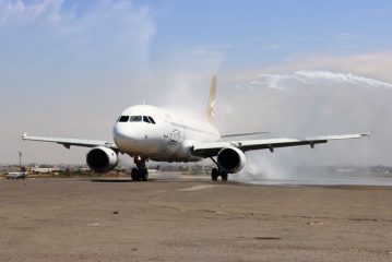 عودة طائرة ايرباص لأسطول الخطوط الليبية بعد صيانتها في تونس