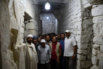 الكشف عن حجرة الدفن بهرم الملك ساجورع و مخازن الأثاث الجنائزي بمنطقة أبو صير الاثرية