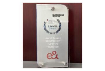e& wins first place for ‘Best IR Reporting Digital Category Large-Cap Middle East’