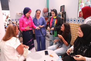 نائب وزير السياحة تزور معرض "تنمية الأسرة المصرية" بمدينة العلمين الجديدة