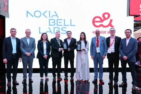 e& and Nokia Bell Labs wins ‘MEA Business Technology Achievement Award’ from SAMENA Council