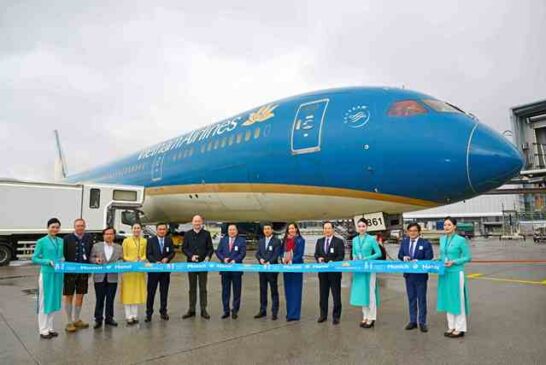 Vietnam Airlines celebrated its premiere at Munich Airport with flights to Hanoi and Ho Chi Minh City