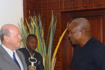 Alain St.Ange, the Seychelles tourism personality Congratulates Ghana’s President John Mahama on his election victory