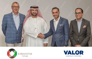 "Valor Hospitality Partners تعزز صناعة الضيافة في دبي بشراكة استراتيجية مع مجموعة كرمستجي