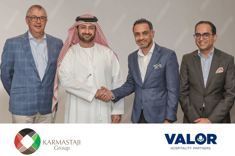 "Valor Hospitality Partners تعزز صناعة الضيافة في دبي بشراكة استراتيجية مع مجموعة كرمستجي