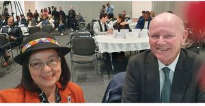 South African Tourism Minister & Alain St.Ange of Seychelles share the stage at ITB Tourism Trade Fair in Berlin 2025