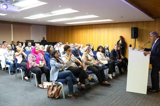 وزير سياحة مصر يعقد مؤتمر صحفي عالمي في ختام مشاركته بمعرض سوق السفر العربي بدبي
