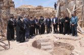 وزير السياحة والآثار يتفقد موقع دير أبو مينا ودير مارمينا في الإسكندرية