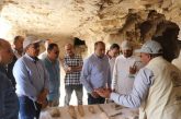 اكتشاف ثلاث مقابر لكبار رجال الدولة من عصر الدولة الحديثة في ذراع أبو النجا بالأقصر