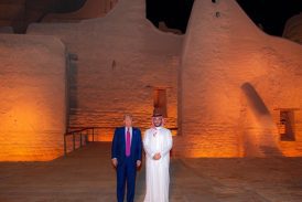 الدرعية تختتم زيارة تاريخية للرئيس الأمريكي دونالد ترمب إلى حي الطريف