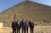 محمد نوري إرصوي وزير السياحة التركي يشيد بعراقة الحضارة المصرية عقب زيارته للأهرامات