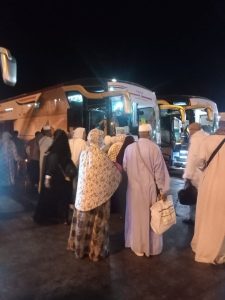 عودة آمنة وسريعة لحجاج السياحة البري من الأراضي المقدسة في ختام موسم الحج 1446 هـ