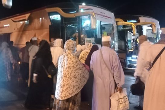 عودة آمنة وسريعة لحجاج السياحة البري من الأراضي المقدسة في ختام موسم الحج 1446 هـ
