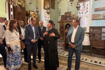 رئيس وزراء صربيا يزور دير سانت كاترين بجنوب سيناء