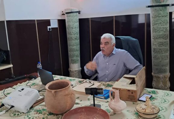 محاضرة علمية في بنغازي حول توثيق الأواني الفخارية الأثرية